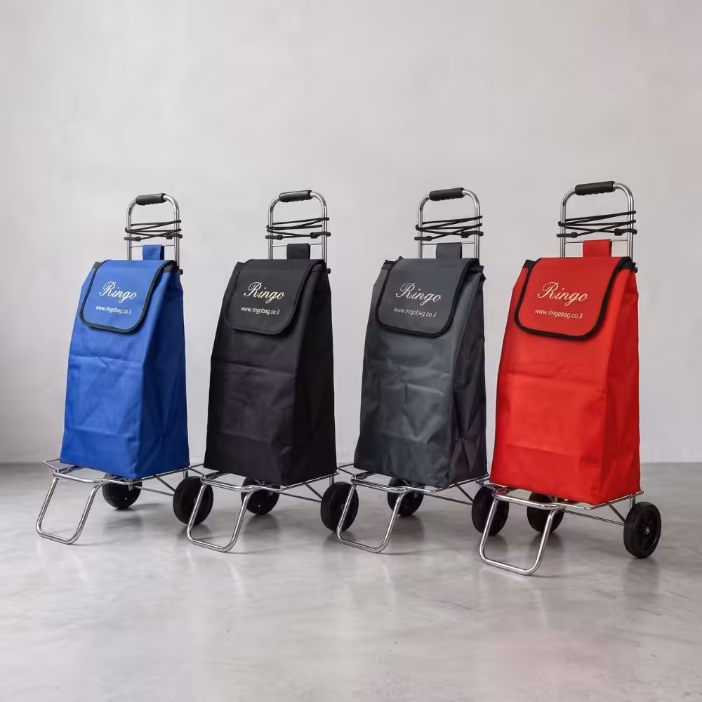 nikelcart (9) עגלת שוק מתקפלת RINGO - עד 85 ק"ג – תמונה 1